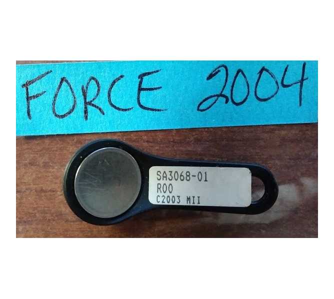 MERIT MEGATOUCH FORCE 2004 Security Key #SA3068-01 for sale  