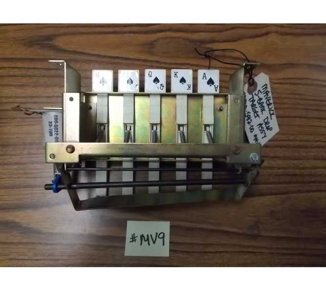 Maverick Pinball Machine Game Parts 5-Bank Drop Target Assembly #500-5912-00 for sale #MV9
