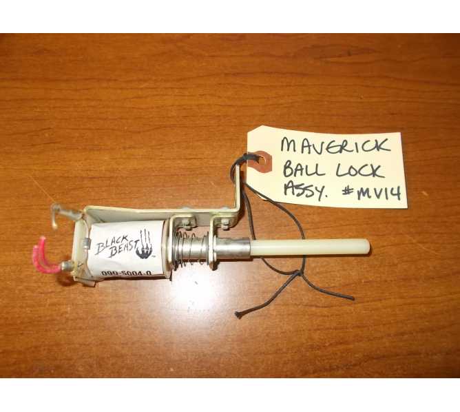 Maverick Pinball Machine Game Parts Ball Lock Assembly #500-5869-01 for sale #MV14 