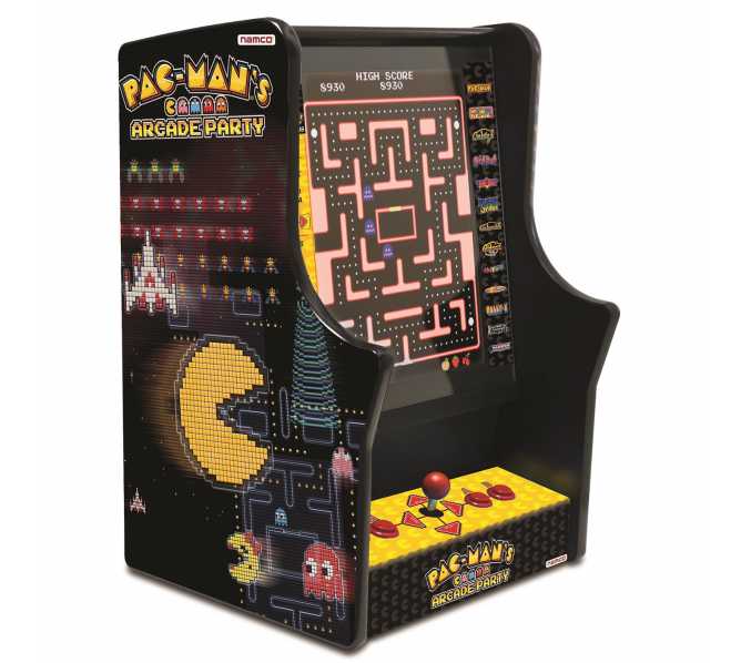 NAMCO PAC-MAN'S PACMAN'S ARCADE PARTY 30th Anniversary Arcade Machine Game - BAR TOP 13 in 1 for HOME USE for sale 