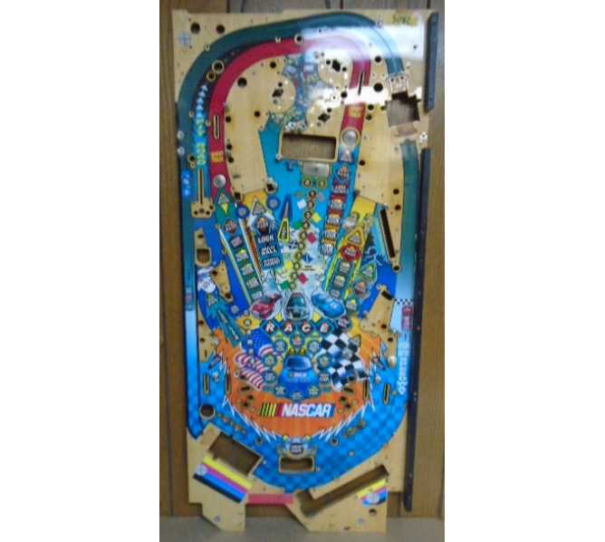 NASCAR Pinball Machine Game Playfield #3082 for sale  