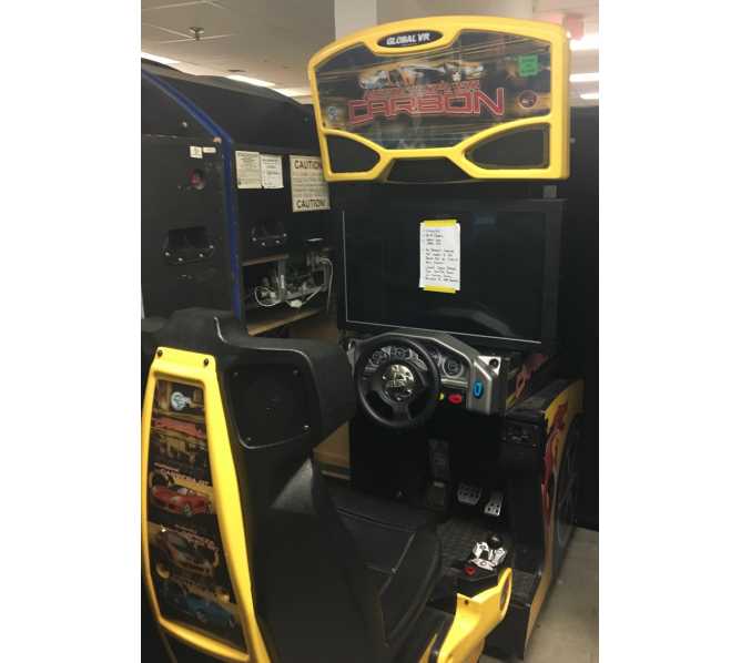 NEED FOR SPEED CARBON 32" SIT-DOWN DRIVER Arcade Machine Game for sale 
