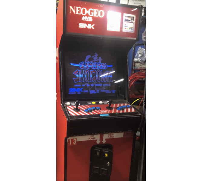 NEO GEO 2 SLOT / 2 PLAYER Upright Arcade Game for sale 