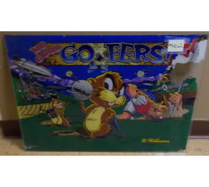 NO GOOD GOFERS Pinball Machine Game Backglass Backbox Artwork - #NG2 by WILLIAMS 