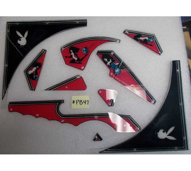 PLAYBOY Pinball Machine Game Plastic Set #PB47 by Bally for sale - 9 Pieces 