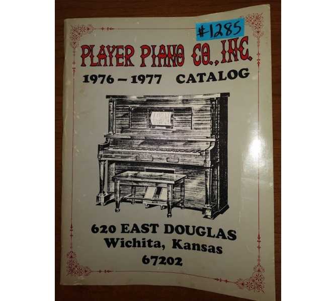 PLAYER PIANO CO., INC 1976 - 1977 CATALOG #1285 for sale  