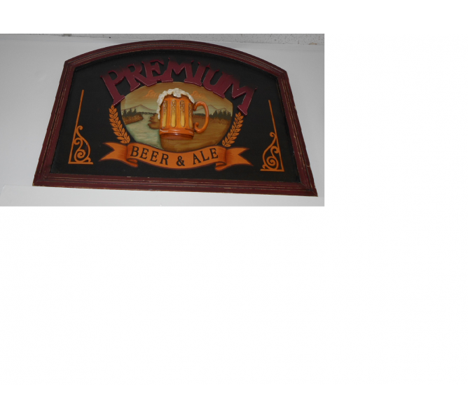 Premium Beer & Ale Bar Pub Sign Wall Decor for sale 