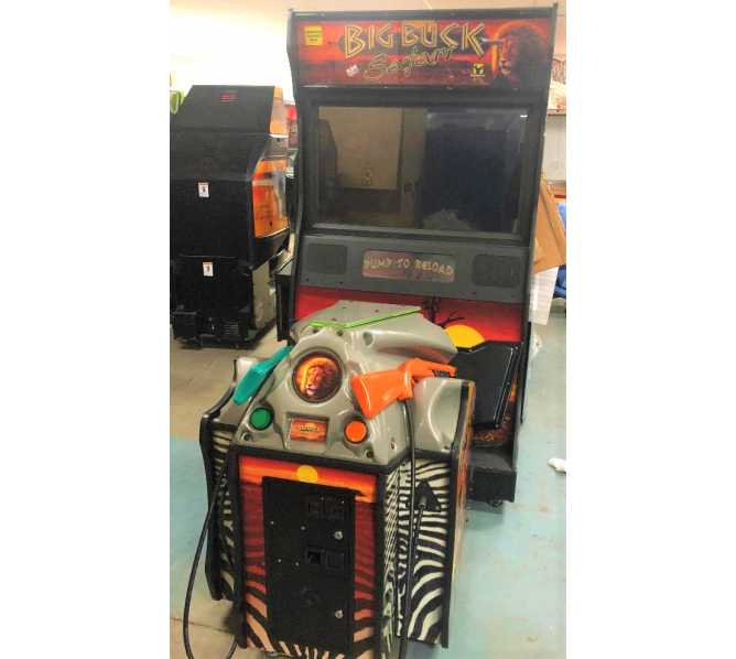 RAW THRILLS BIG BUCK HUNTER SAFARI HD Upright Video Arcade Machine Game for sale  