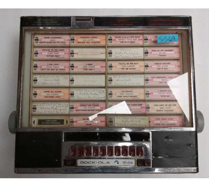 ROCK-OLA TRI VUE Nostalgic WALLBOX Model 506 for sale #5569