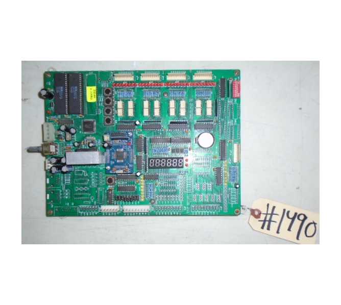 ROLL TO WIN Arcade Machine Game PCB Printed Circuit ROLL TO WIN Arcade Machine Game PCB Printed Circuit SCALE Board #1490 for sale by SMART INDUSTRIES - "AS IS" - UNTESTED - FREE SHIP#1413 for sale  