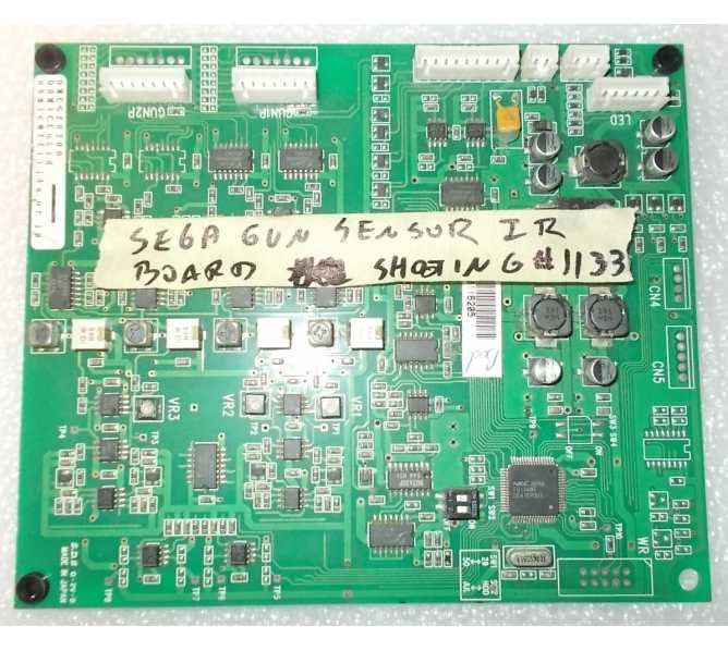 SEGA Arcade Machine Game PCB Printed Circuit GUN SENSOR IR Board #1133 for sale  