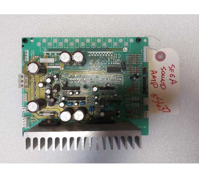 SEGA Arcade Machine Game PCB Printed Circuit SOUND AMP Board #5637 