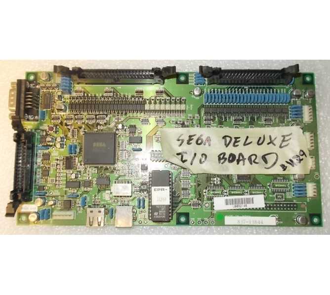 SEGA DELUXE Arcade Machine Game PCB Printed Circuit I/O Board #1129 for sale