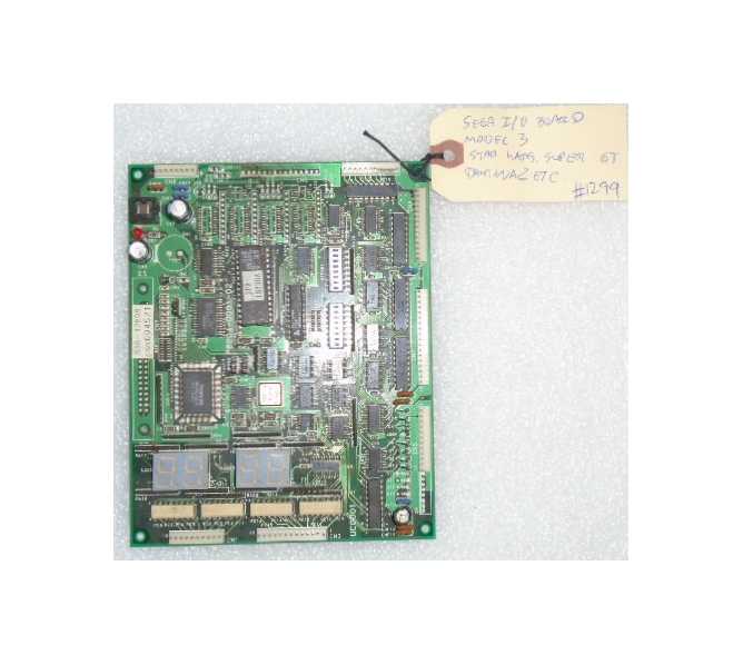 SEGA MODEL 3 Arcade Machine Game PCB Printed Circuit I/O Board #1299 for sale 