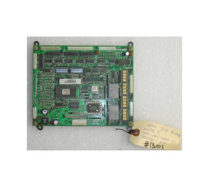 SEGA MODEL 3 Arcade Machine Game PCB Printed Circuit I/O Board #1301 for sale  
