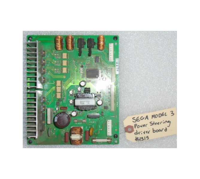 SEGA MODEL 3 Arcade Machine Game PCB Printed Circuit POWER STEERING Board #1315 for sale 