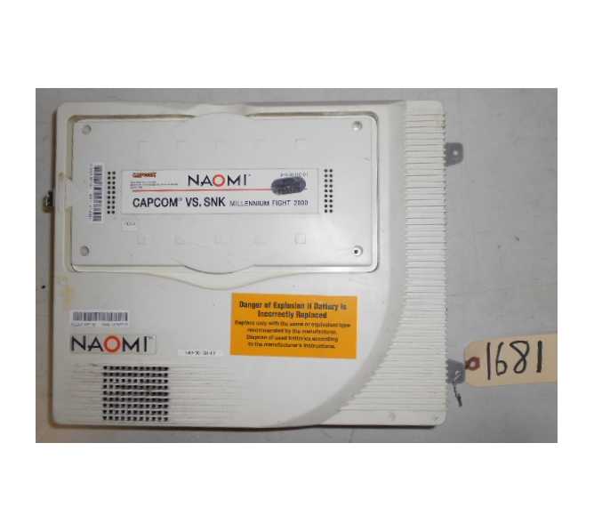 SEGA NAOMI Arcade Machine Game PCB Printed Circuit MOTHER Board with CAPCOM VS SNK Cartridge #1681 for sale 