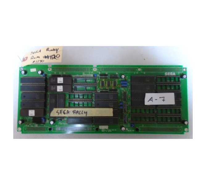 SEGA RALLY Arcade Machine Game PCB Printed Circuit ROM Board #1168 for sale 