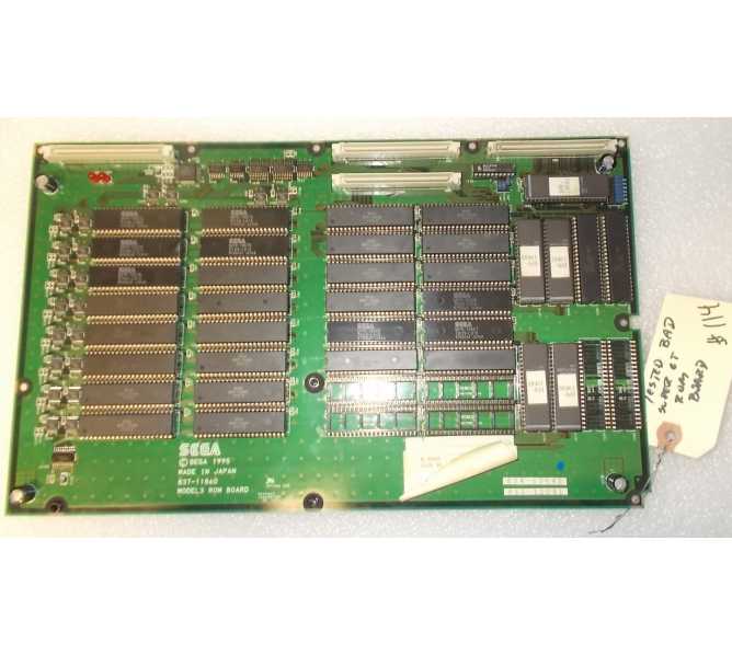 SEGA SUPER GT Arcade Machine Game PCB Printed Circuit ROM Board #114 