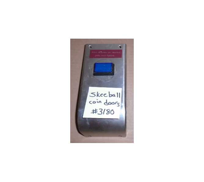 SKEEBALL Arcade Machine Game COIN DOOR #3180 for sale
