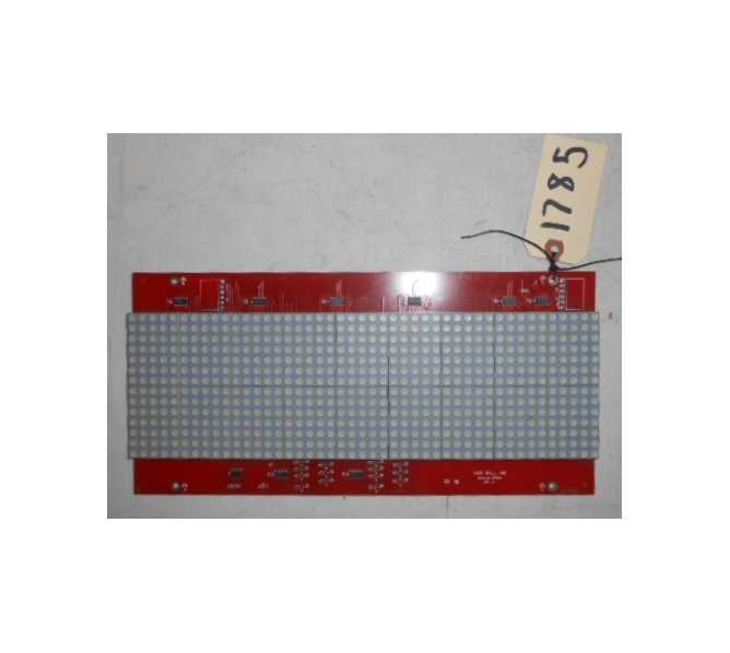 SKEEBALL Arcade Machine Game PCB Printed Circuit DISPLAY Board #1785 for sale 