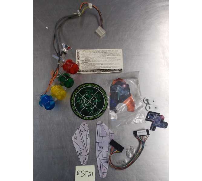 STARSHIP TROOPERS Pinball Machine Game MISC. PARTS LOT #1 for sale  