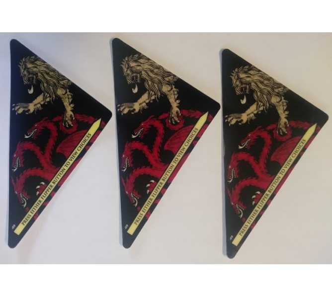 STERN GAME OF THRONES Pinball Machine Game Decals #3 for sale 