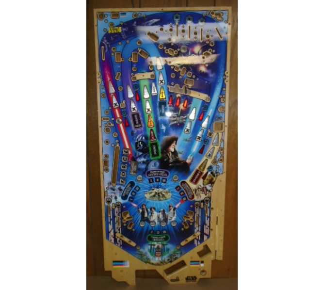 STERN STAR WARS PRO Pinball Machine Game Playfield Production Reject #3946 for sale 