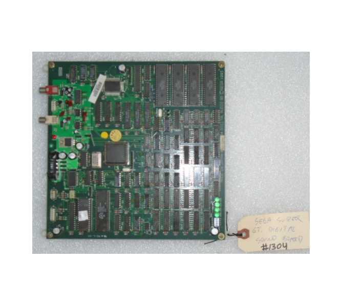 SUPER GT/DAYTONA 2 Arcade Machine Game PCB Printed Circuit DIGITAL SOUND Board #1304 for sale by SEGA 