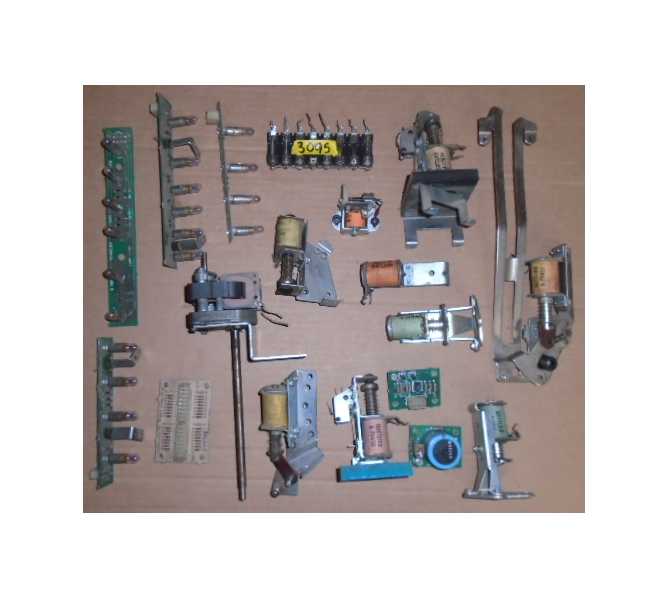 GOTTLIEB SUPER MARIO BROS. Pinball Machine COIL & MISC PARTS Lot #3095 