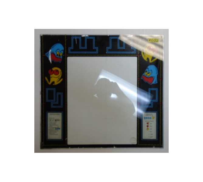 SUPER PAC-MAN PACMAN Arcade Machine Game Monitor Bezel Artwork Graphic GLASS for sale #G22