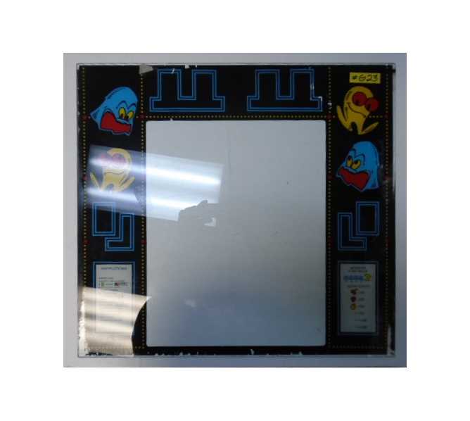 SUPER PAC-MAN PACMAN Arcade Machine Game Monitor Bezel Artwork Graphic GLASS for sale #G23 