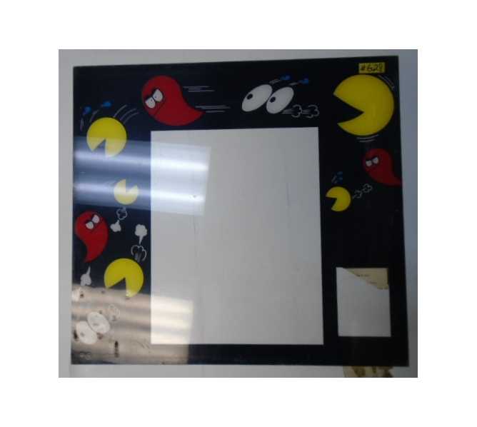 SUPER PAC-MAN PACMAN Arcade Machine Game Monitor Bezel Artwork Graphic GLASS for sale #G28 