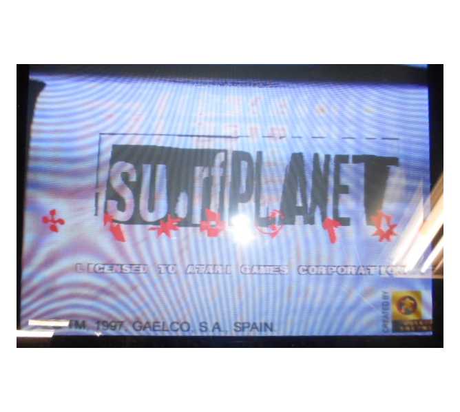 SURF PLANET Arcade Machine Game PCB Printed Circuit Board #1704 for sale  