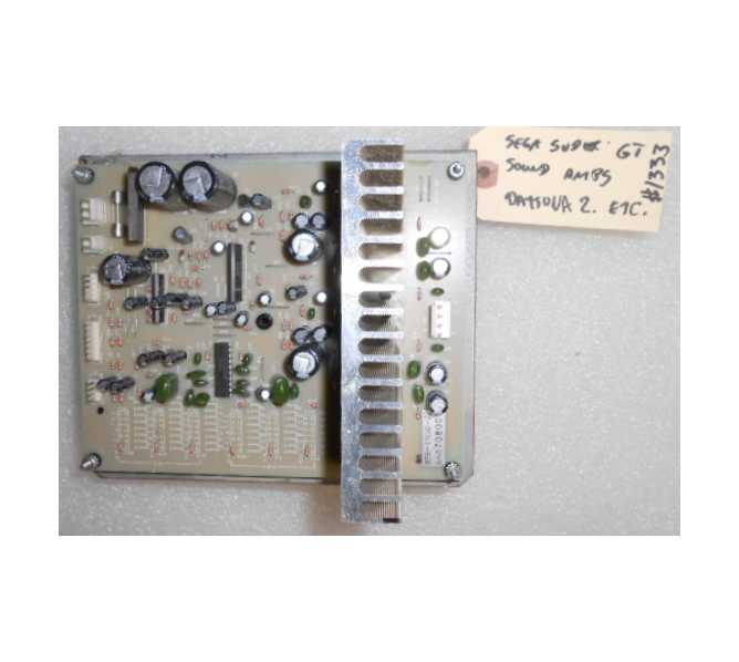 Sega Arcade Machine Game PCB Printed Circuit SOUND AMP Board #1333 for sale 