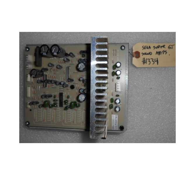 Sega Arcade Machine Game PCB Printed Circuit SOUND AMP Board #1333 for sale  