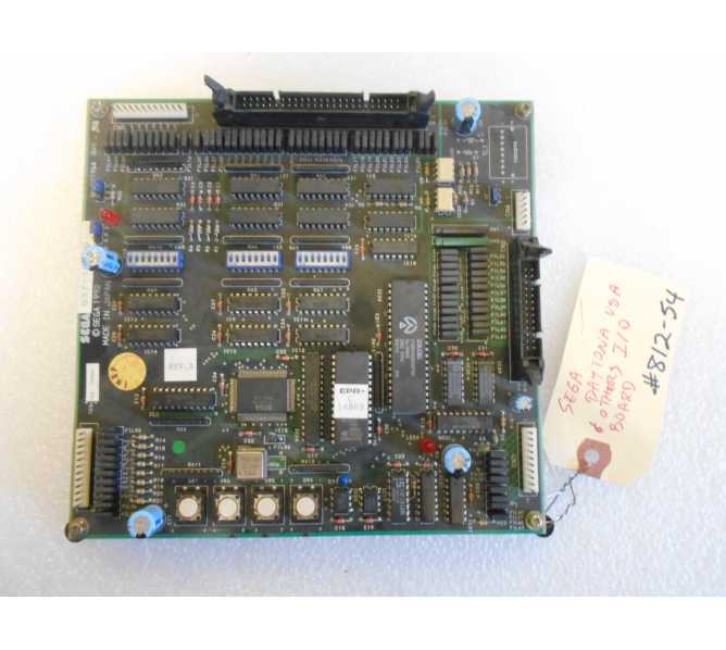 Sega I/O Driver Arcade Machine Game PCB Printed Circuit Board #812-54 - "AS IS"