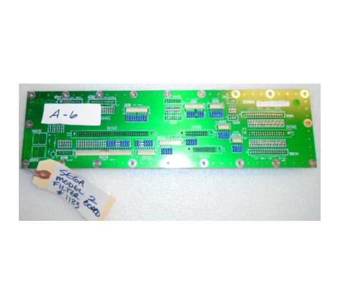 Sega Model 2 Arcade Machine Game PCB Printed Circuit Filter Board #1183 for sale  
