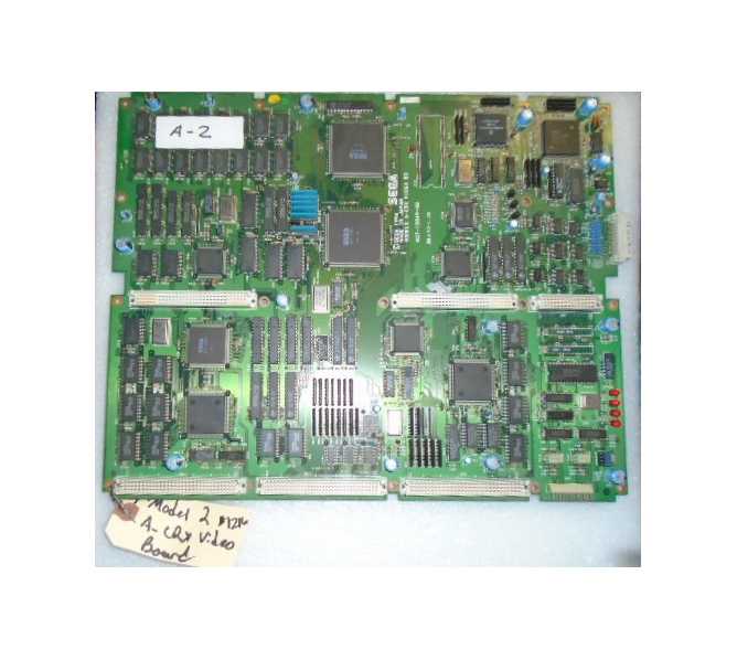 Sega Model 2 VIRTUA FIGHTER 2 Video Arcade Machine Game PCB Printed Circuit ROM Board #1216