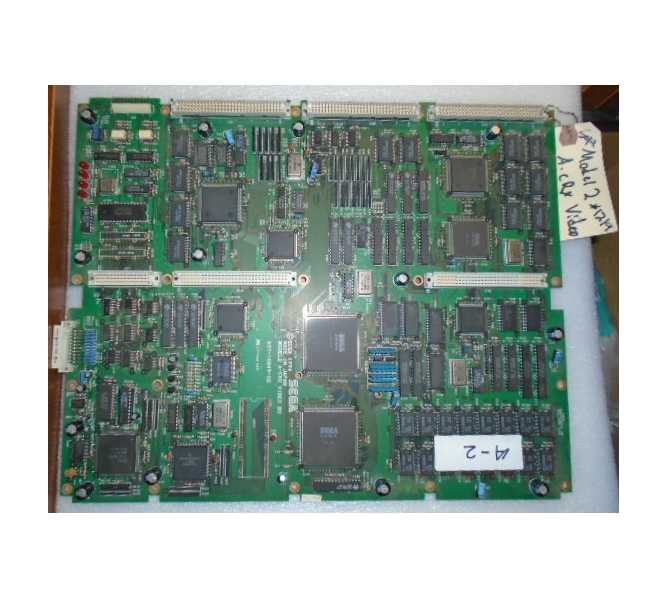 Sega Model 2 VIRTUA FIGHTER 2 Video Arcade Machine Game PCB Printed Circuit ROM Board #1219