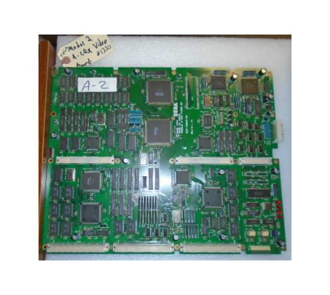Sega Model 2 VIRTUA FIGHTER 2 Video Arcade Machine Game PCB Printed Circuit ROM Board #1220