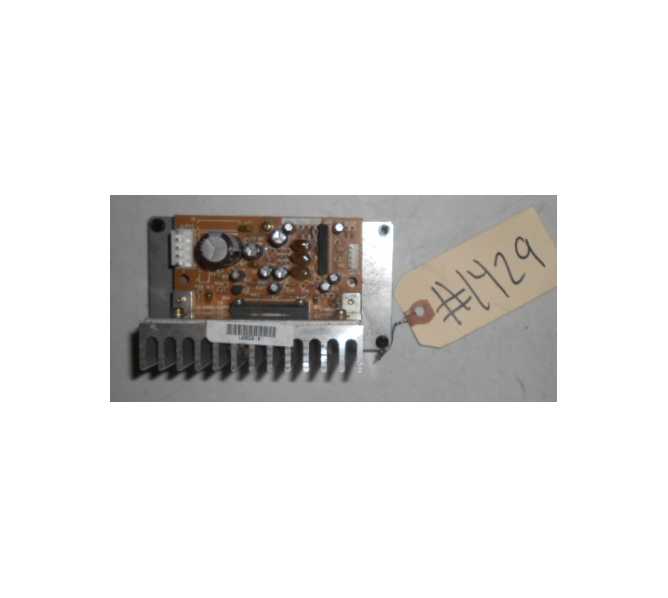 Sega NAOMI 18 WHEELER Arcade Machine Game PCB Printed Circuit BASS SOUND AMP Board #1429 for sale  