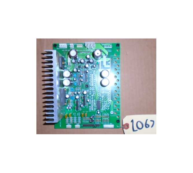 Sega OUTRUN 2 Arcade Machine Game PCB Printed Circuit SOUND AMP Board #2067 for sale 