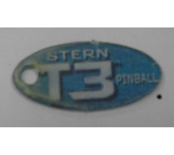 TERMINATOR 3 Original Pinball Machine Promotional Key Fob Keychain Plastic - Stern