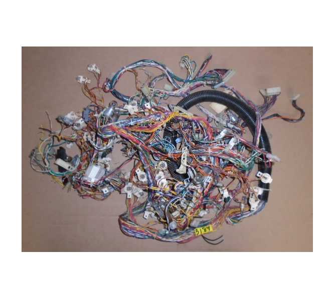 THE LOST WORLD Pinball Machine Game WIRING HARNESS #3184 for sale 