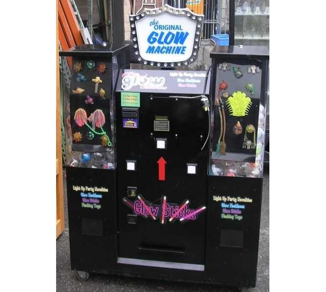 THE ORIGINAL GLOW MACHINE Arcade Game for sale  