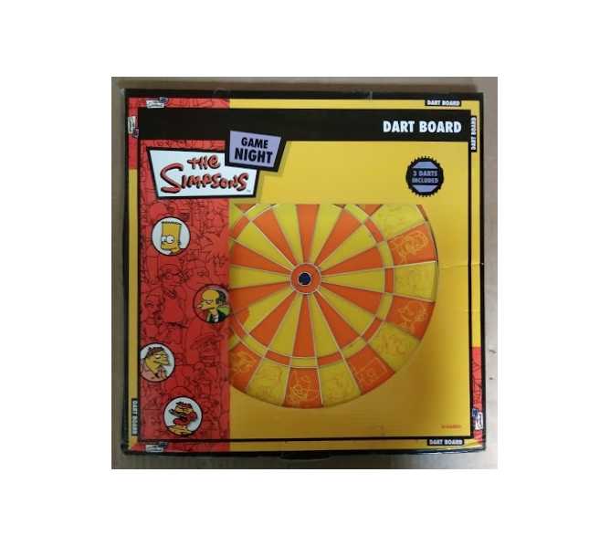 THE SIMPSONS GAME NIGHT DART BOARD for sale  