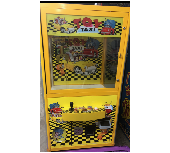TOY TAXI Crane Arcade Machine Game for sale