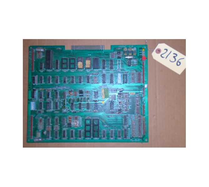 TRON Arcade Machine Game PCB Printed Circuit SUPER SOUND I/O Board #2136 for sale  