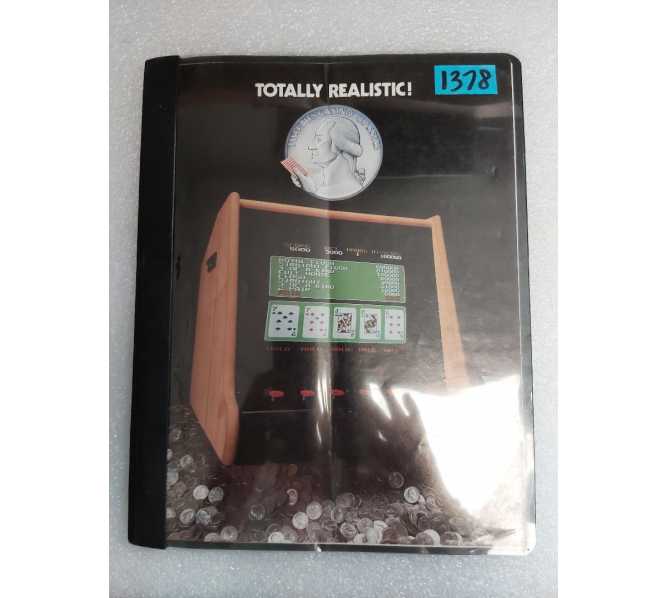 TRON-TECK TWO-BITS CASINO CLASSICS Arcade Machine Game Manual #1378 for sale